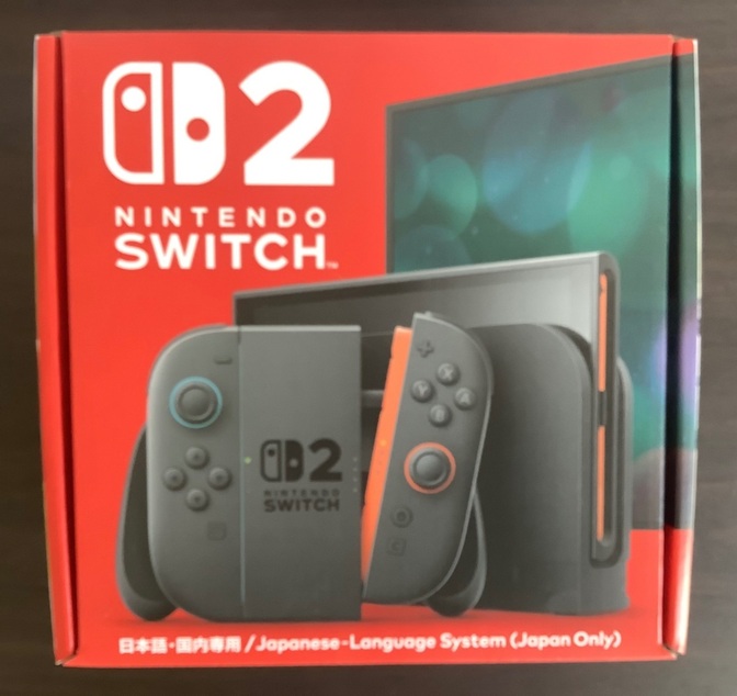 Nintendo Switch2本体　日本語・国内専用版　新品未開封　送料無料