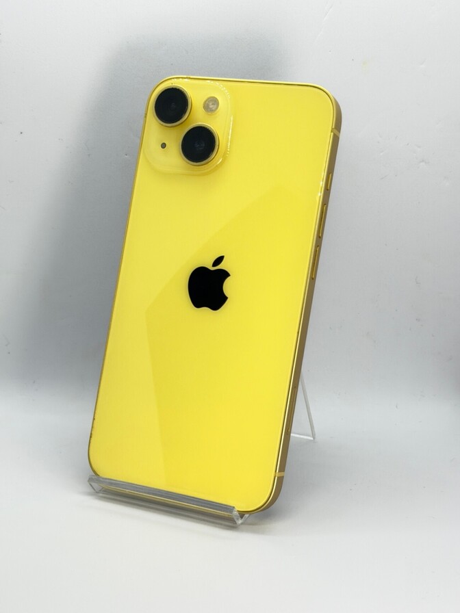 【BT83%】iPhone 14 128GB イエロー docomo版 SIMフリー #324
