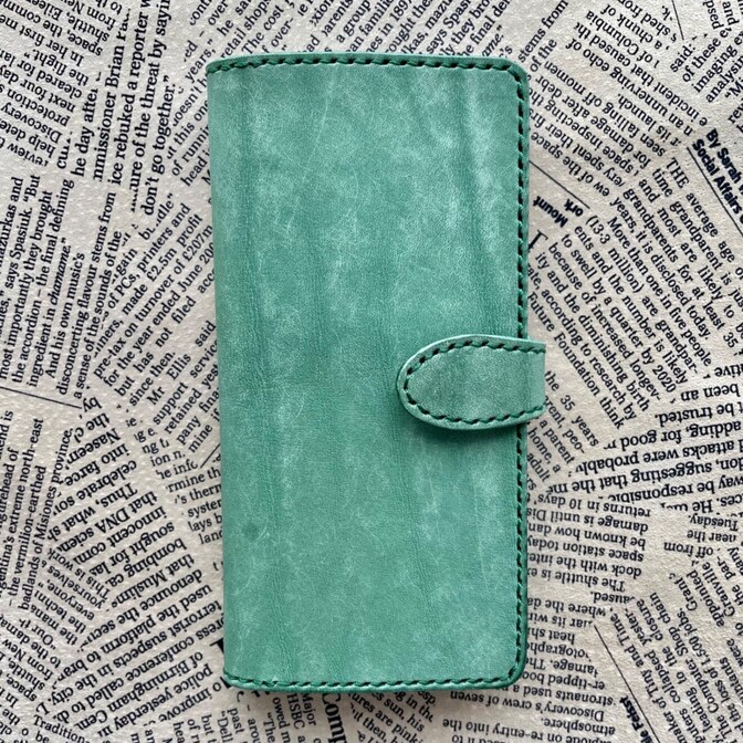 【ハンドメイド】iPhone Pro Max　レザーケース