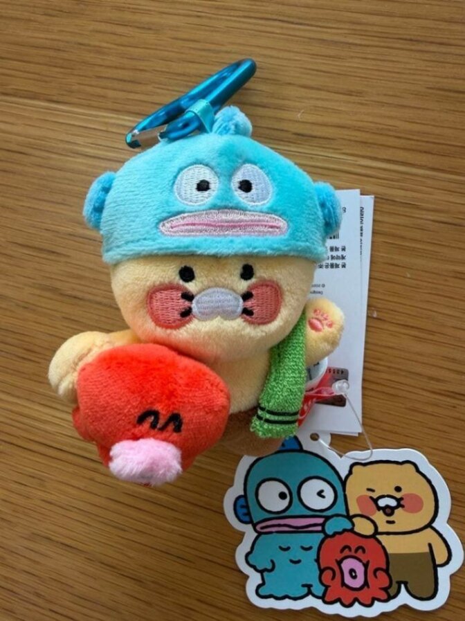 【韓国限定】ハンギョドン✖️KAKAO FRIENDS キーホルダー付マスコット