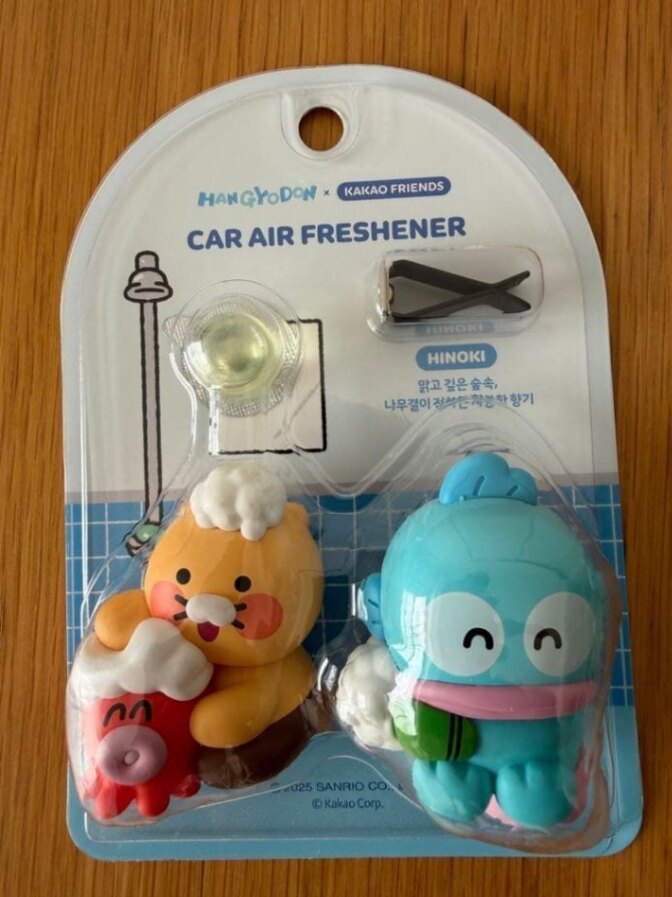 【韓国限定】Kakao Friends CAR AIR FRESHENER