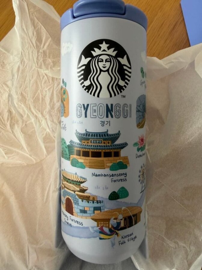 【韓国限定】Starbucks Gyeonggi タンブラー✖️エコバッグセット