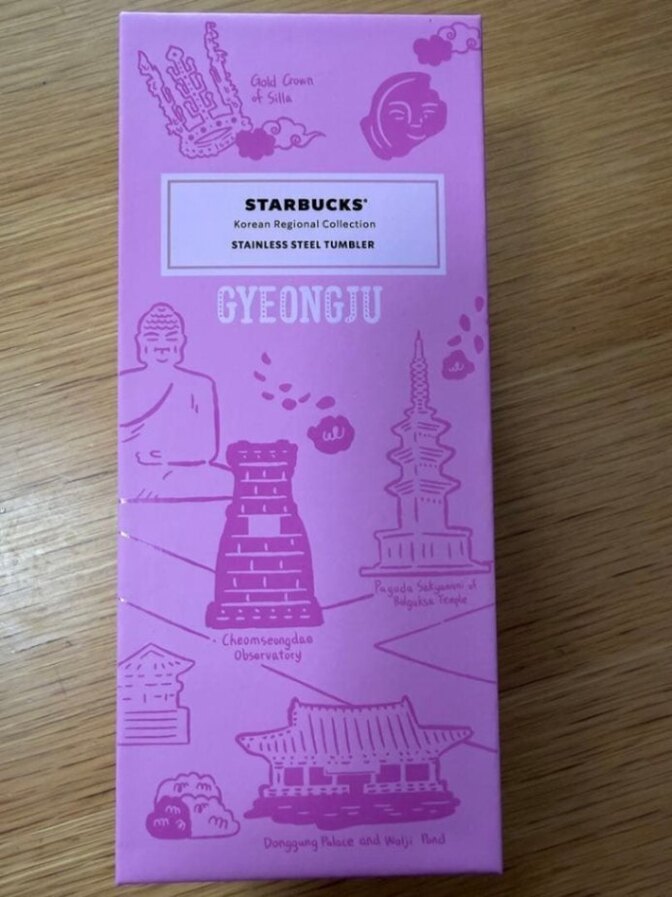 【韓国限定】Starbucks Gyeongju タンブラー✖️エコバッグセット