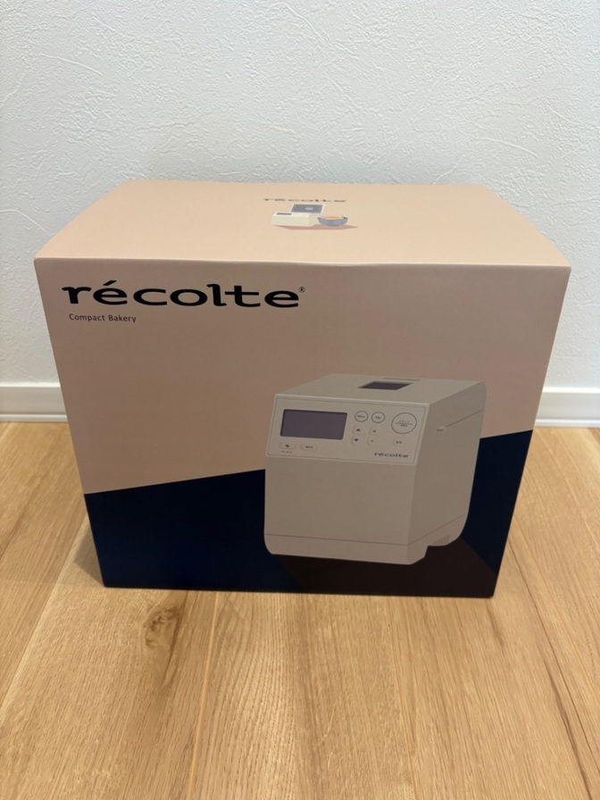 récolte コンパクトベーカリー ホワイト ホームベーカリー 未開封