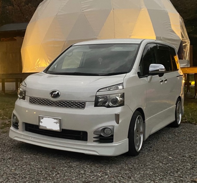 トヨタ　70ヴォクシー後期　ZS煌　黒皮　両側パワスラ 車検あり