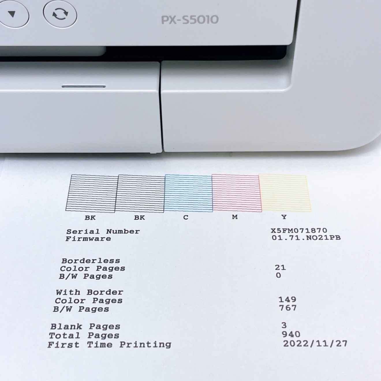 □印刷枚数極少□EPSON PX-S5010 インクジェットプリンター エプソン 