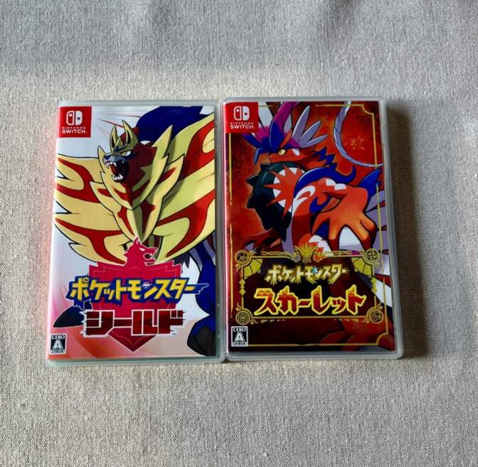 ポケットモンスター スカーレット シールド 2本セット Nintendo Switch 動作確認済み