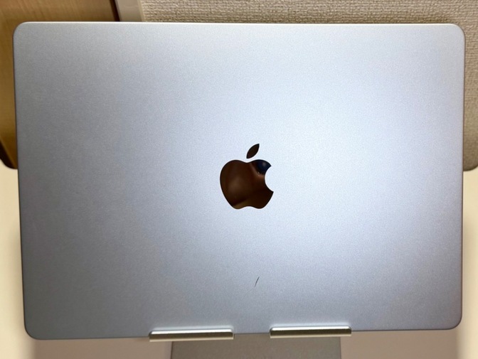 ※商談中　M4 MacBookAir 16GB/512GB スカイブルー 13.6インチ