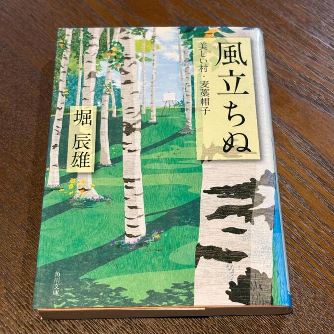 【堀辰雄の名作】風立ちぬ・美しい村・麦藁帽子（堀辰雄 / 角川文庫）