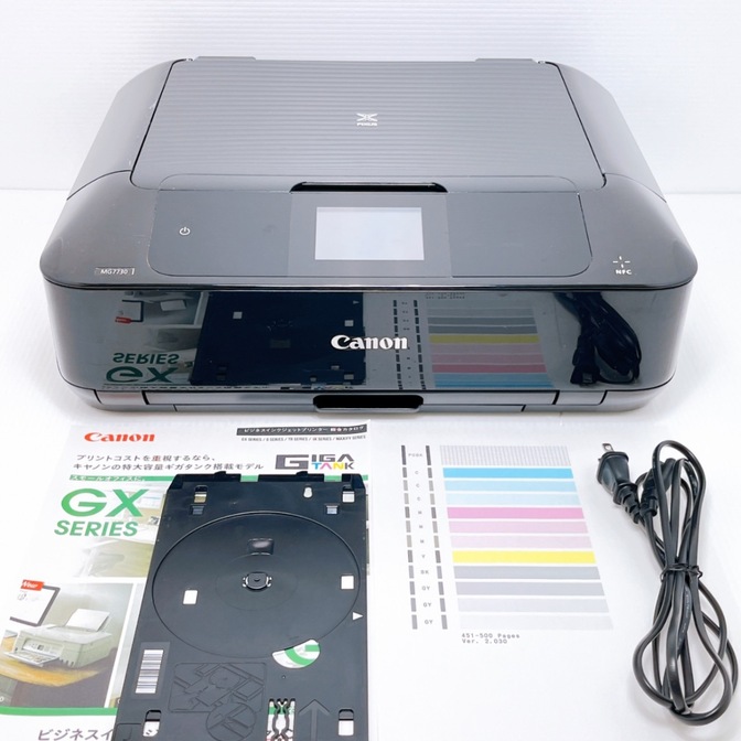 ■印刷枚数極少■Canon MG7730 インクジェットプリンター キャノン