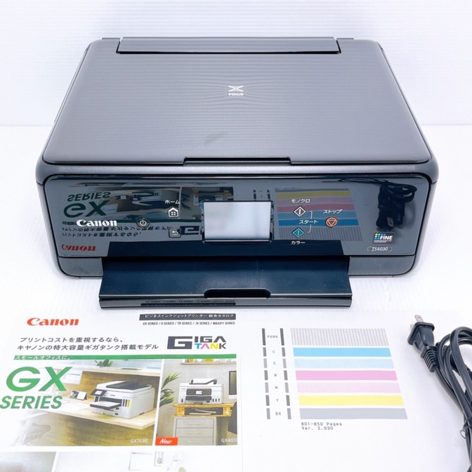 ■印刷枚数極少■Canon TS6030 インクジェットプリンター キャノン