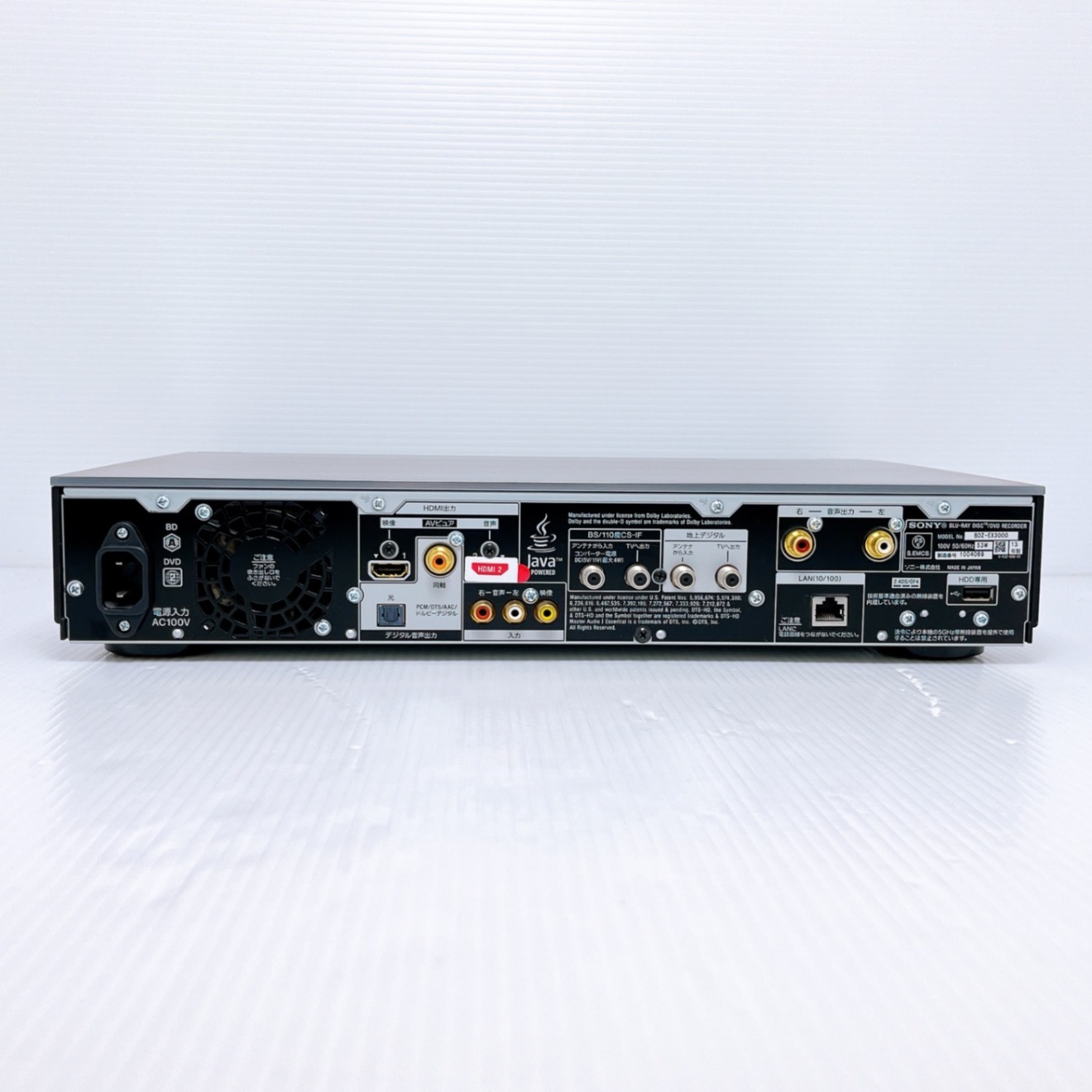 ソニー SONY BDZ-EX3000 （ブルーレイディスクレコーダー HDD3TB