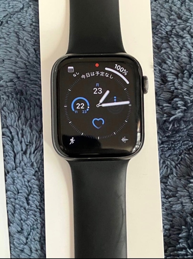 美品 Apple Watch series5 44mm GPS ブラック