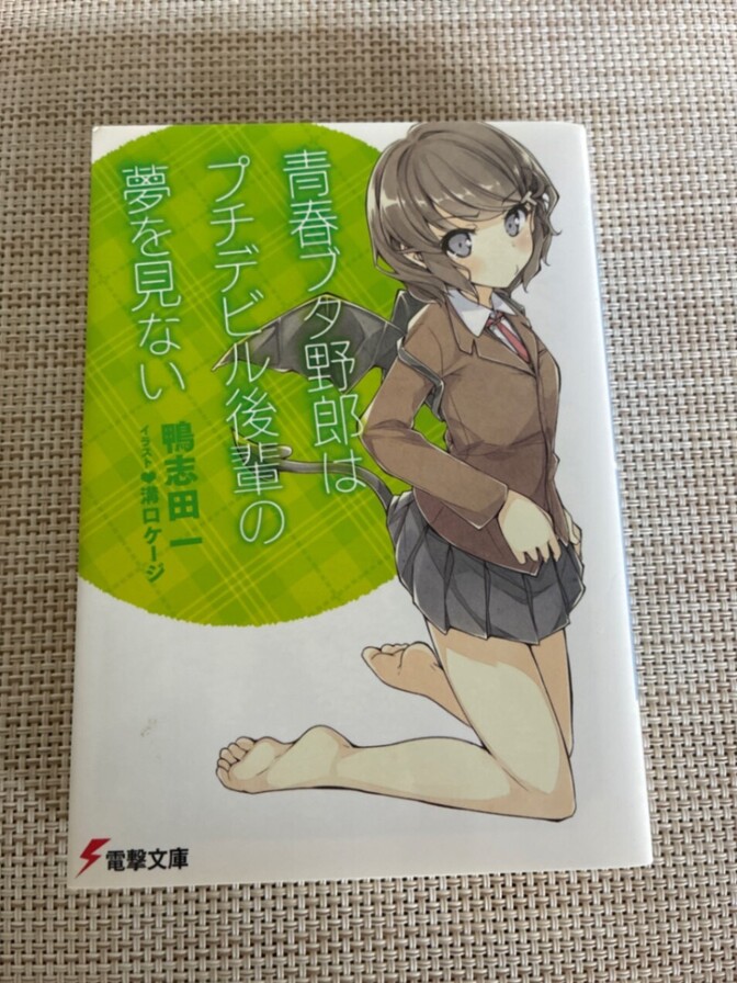 「青春ブタ野郎はプチデビル後輩の夢を見ない」
溝口ケージ/鴨志田一
定価610円