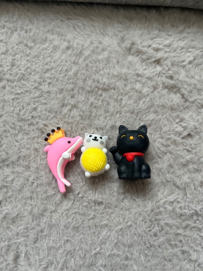 おもしろ消しゴム（動物編）