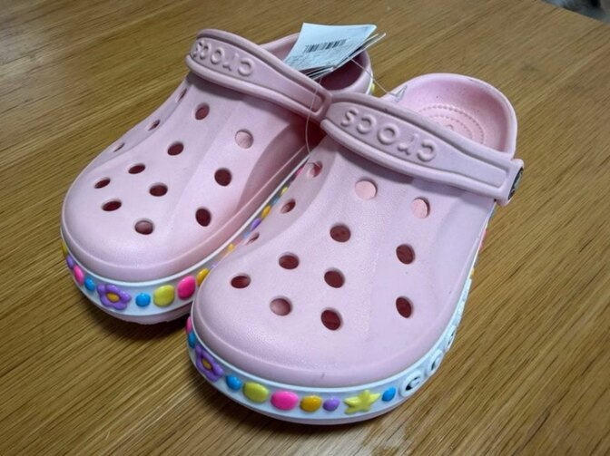 Crocs クロックス サンダル ピンク J1
