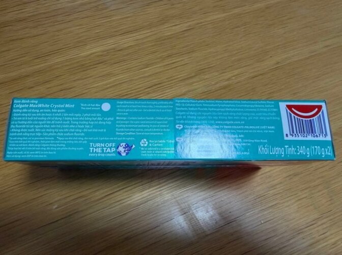 Colgate MaxWhite UltraFreeze 歯磨き粉 2本セット