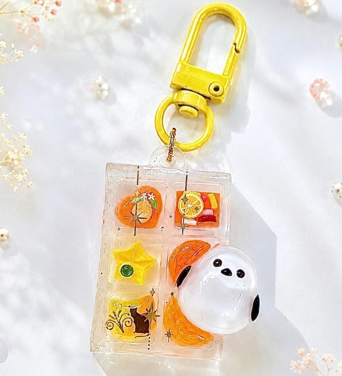 【ハンドメイド】こにゃむにゃむ♡夏のゼリーボックス