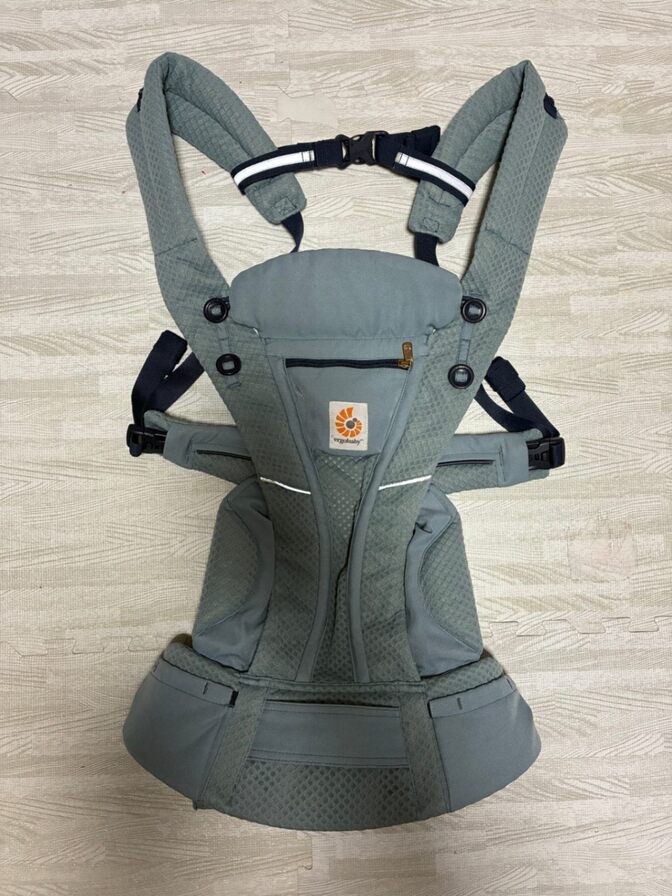 エルゴベビー 抱っこ紐 スレートブルー 収納ポーチ付