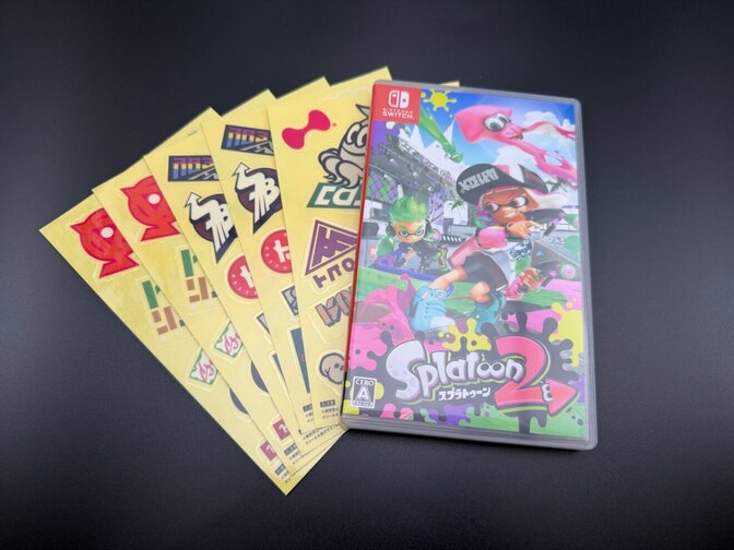 ✨️1点限り✨️スプラトゥーン2 ソフト シールセット
