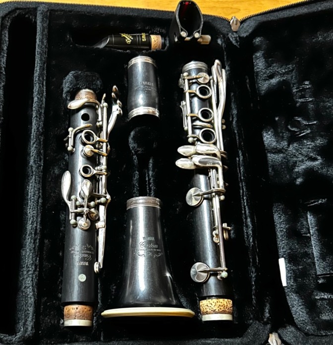 クラリネット　YAMAHA 　YCL-853llV/02  custom SEV 上位モデル
