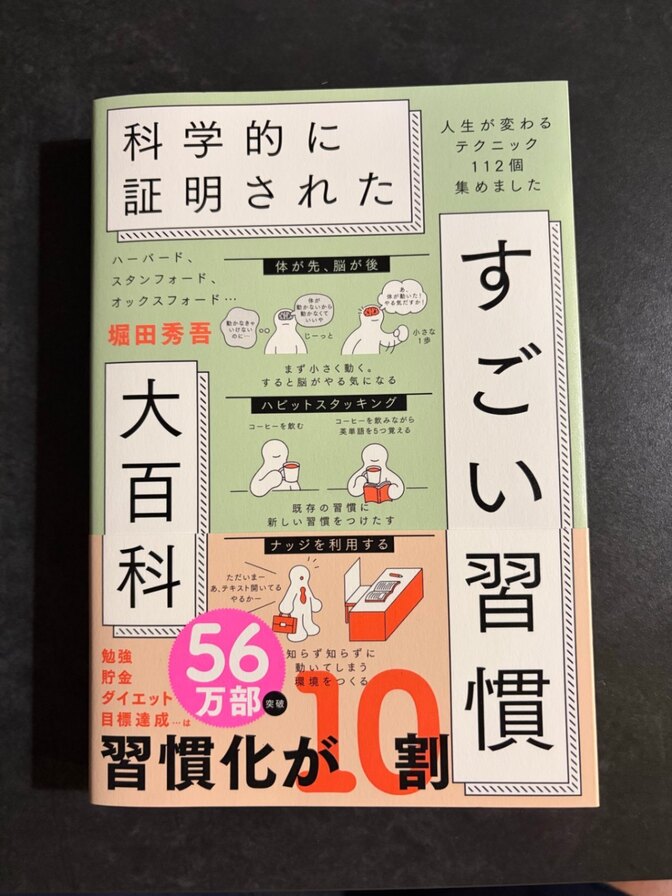 科学的に証明されたすごい習慣大百科 / 堀田秀吾【帯付き】