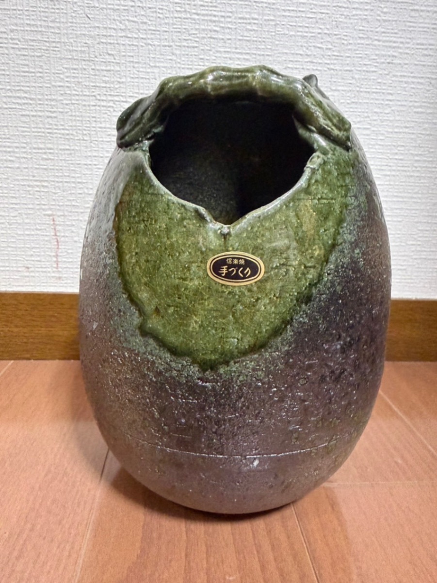 信楽 窖窯焼成 手付土瓶キズモノ 箱無し 信楽 窖窯焼成 手付土瓶