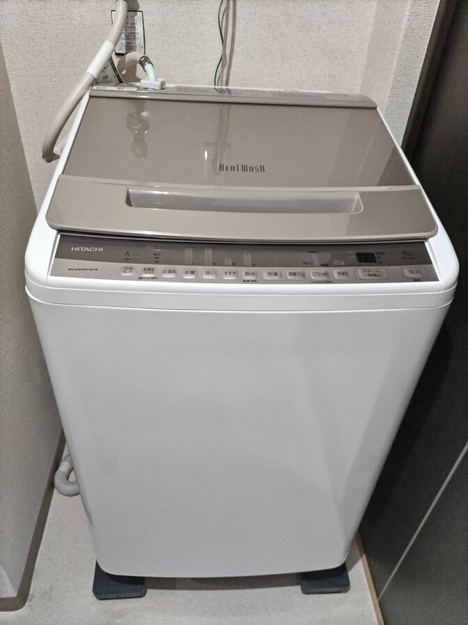 引き取りに来れる方限定 洗濯機 8kg HITACHI ビートウォッシュ BW-V80F