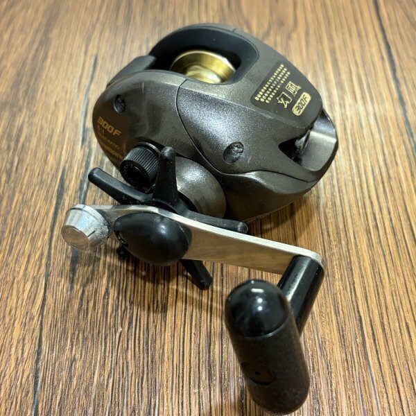 シマノ 幻風 300F ベイトリール SHIMANO ゲンプウ 釣具 中古 動作未確認