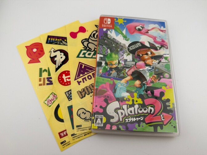 ✨️1点限り✨️スプラトゥーン2 ソフト シールセット
