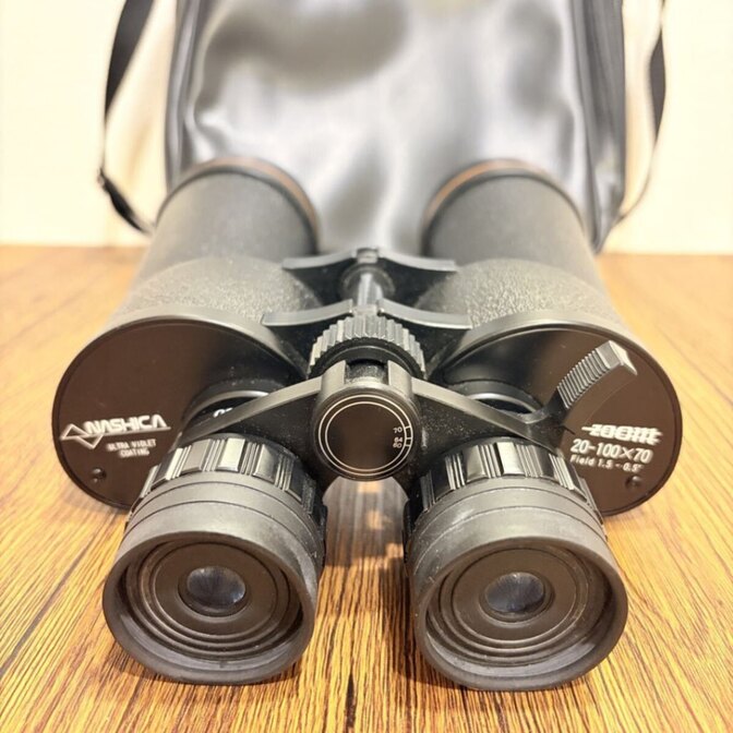 NASHICA ナシカ 双眼鏡 20-100×70 ZOOM UVコーティング ケース付