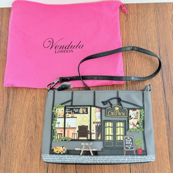 Vendula London ベンデューラロンドン THE CROWN ショルダーバッグ 