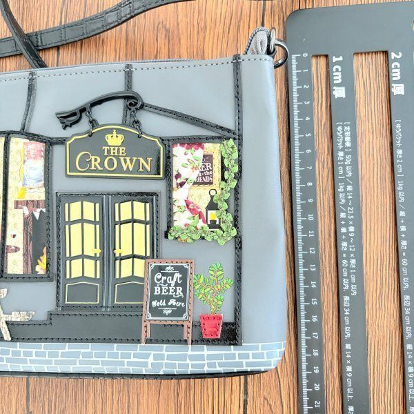 Vendula London ベンデューラロンドン THE CROWN ショルダーバッグ 