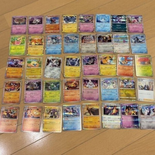 ポケモンカード キラ レア まとめ 40枚 R RR 大量 引退 プレイ用 現状品