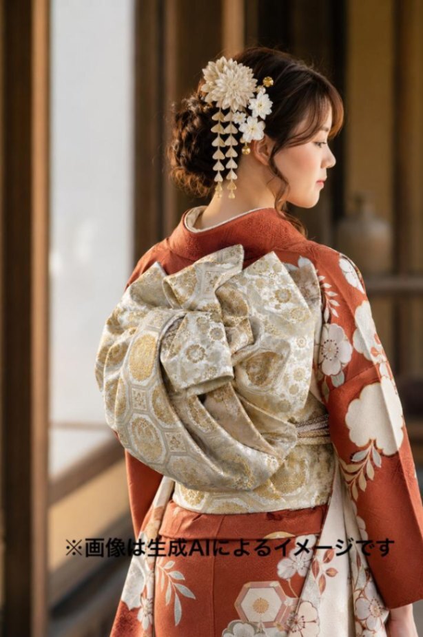美品】正絹 袋帯 金彩正倉院 金銀糸箔 470cm 振袖 礼装｜リベシティ
