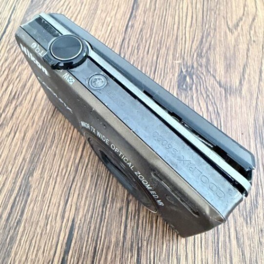 Nikon COOLPIX S6000 ブロンズ デジカメ 7xズーム ジャンク｜リベ