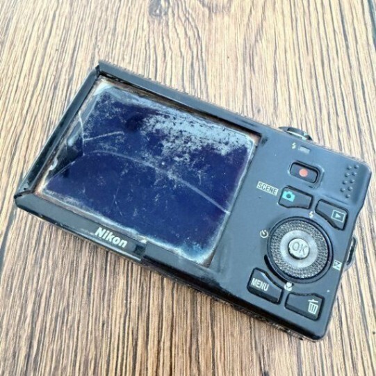 Nikon COOLPIX S6000 ブロンズ デジカメ 7xズーム ジャンク｜リベ