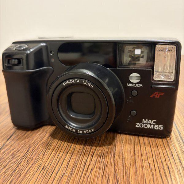 MINOLTA MAC ZOOM 65 AF 38-65mm コンパクトフィルムカメラ 動作確認