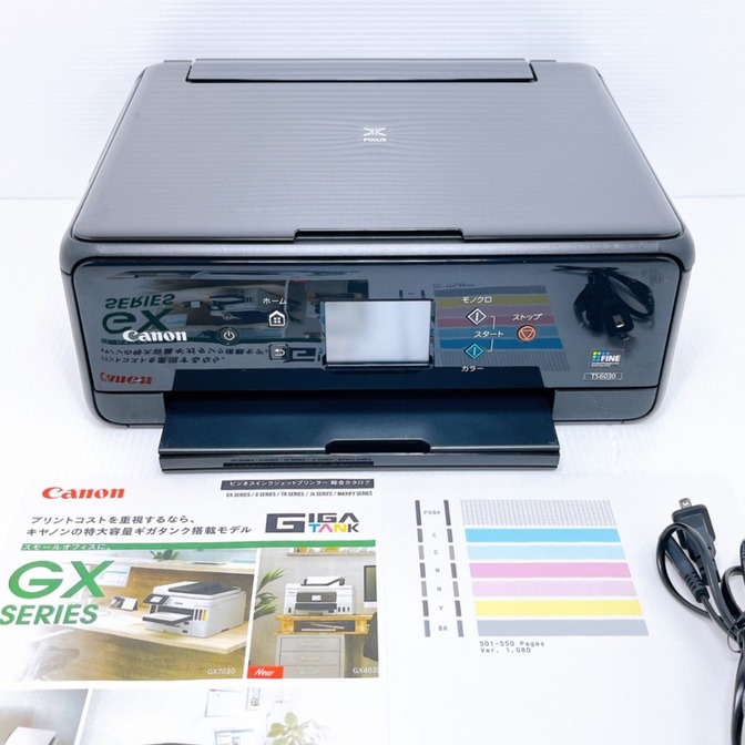■印刷枚数極少■Canon TS6030 インクジェットプリンター キャノン
