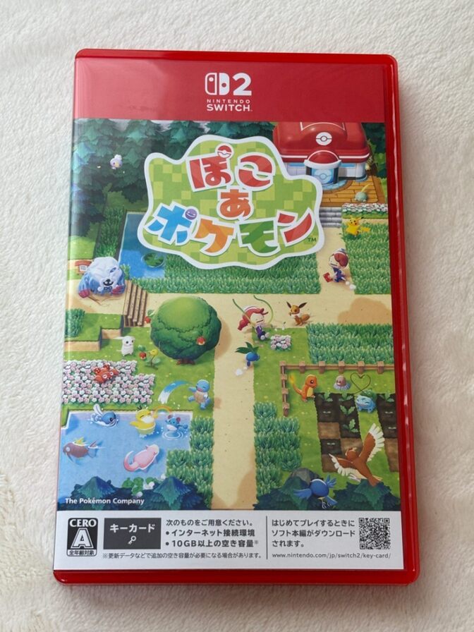 [美品] ぽこあポケモン　Switch2専用ソフト