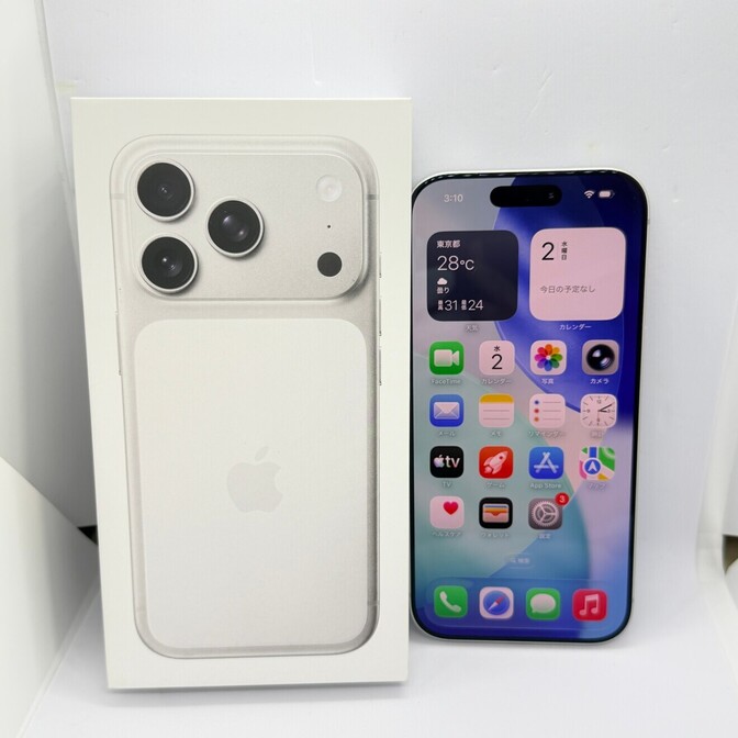 【BT100%】iPhone 17 pro 256GB シルバー SIMフリー #358