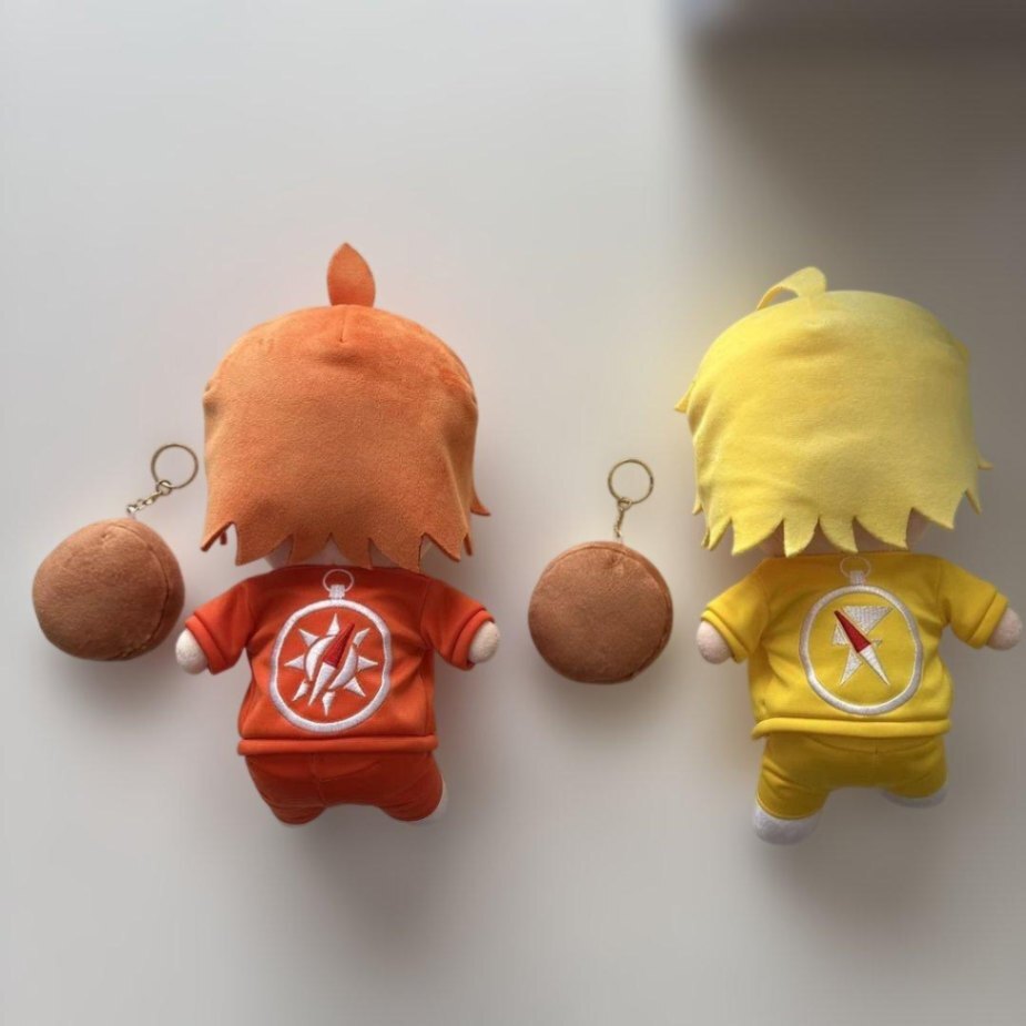 リアルピース かずぅ こーた ぬいぐるみ セット パソコン太郎 5つのらしんばん リアルピース かずぅ＆こーた ぬいぐるみ 2体セット 約28cm パソコン
