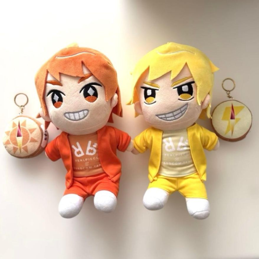リアルピース かずぅ こーた ぬいぐるみ セット パソコン太郎 5つのらしんばん リアルピース かずぅ＆こーた ぬいぐるみ 2体セット 約28cm パソコン