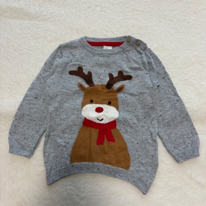 H&Mクリスマストナカイニット　アグリーセーター80cm