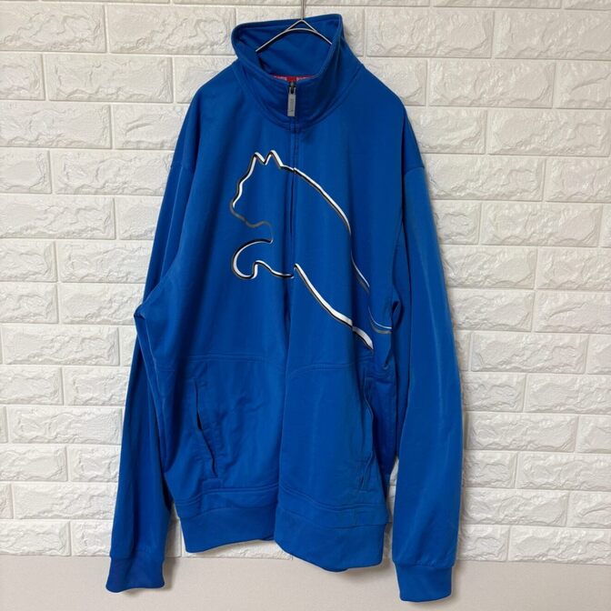 PUMA プーマ ビッグ キャット トラックジャケット XXL 青 ブルー