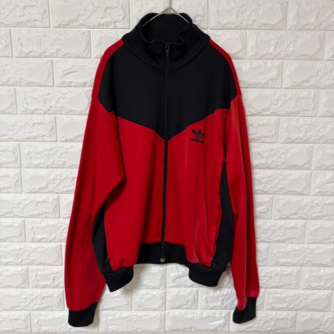 00s adidas トラックジャケット ジャージ XL 万国旗 トレフォイル