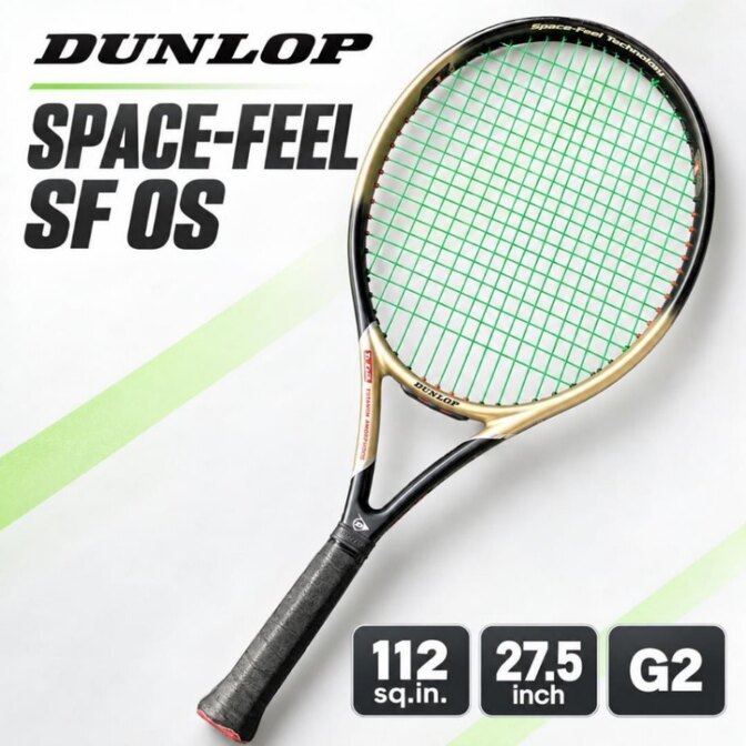 DUNLOP ダンロップ スペースフィール SF OS 硬式テニスラケット G2
