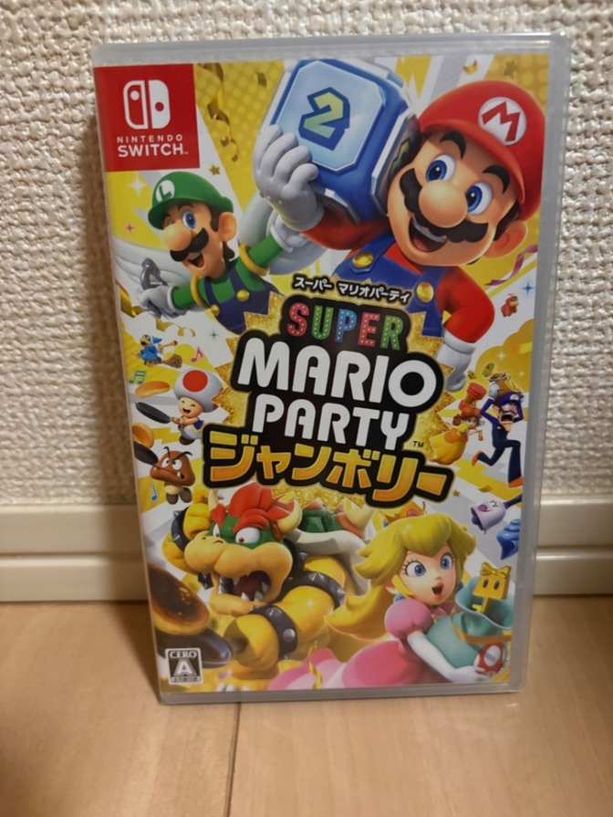 【未開封・シュリンク付】スーパー マリオパーティ ジャンボリー Switch