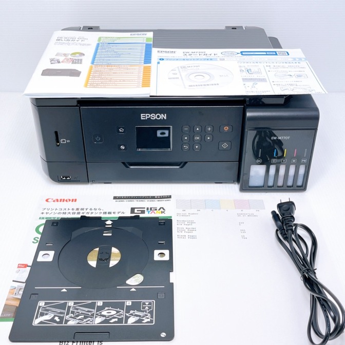 ■印刷枚数極少■EPSON EW-M770T インクジェットプリンター エプソン