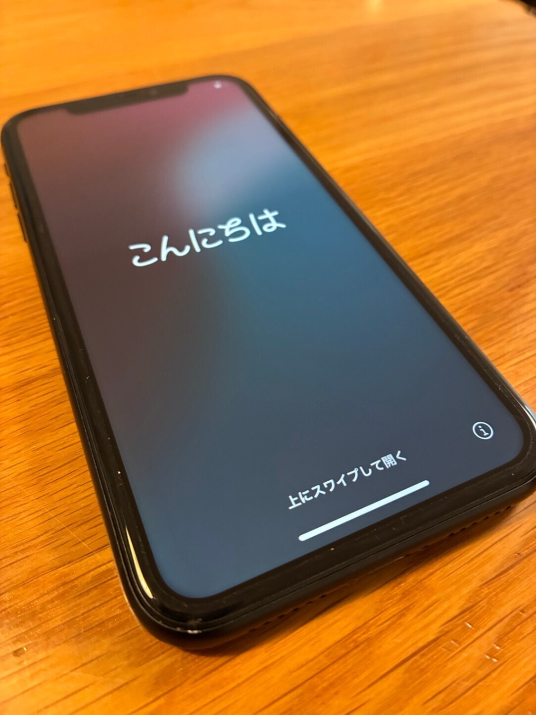 iPhone XR 64GB ブラック 初期化済み iPhone XR 64GB ブラック 初期化済み／匿名配送OK お子さまの初スマホ